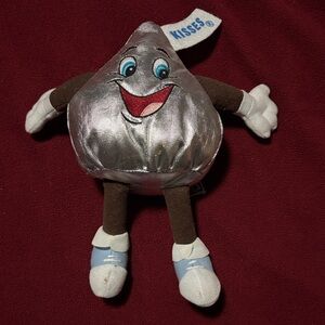 Hershey Kisses Silver Plush Toy Vintage